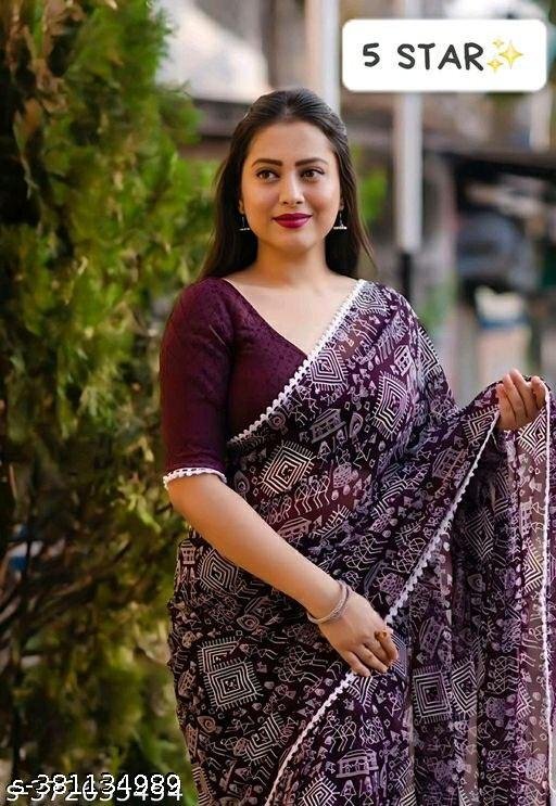 Aagyeyi Attractive Sarees