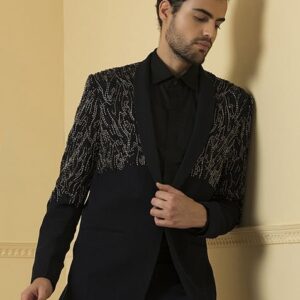 Blue Blazer Set For Men