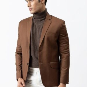 Brown Chic Versatile Blazer For Men
