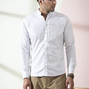 Grey Oxford Ober Shirt For Men
