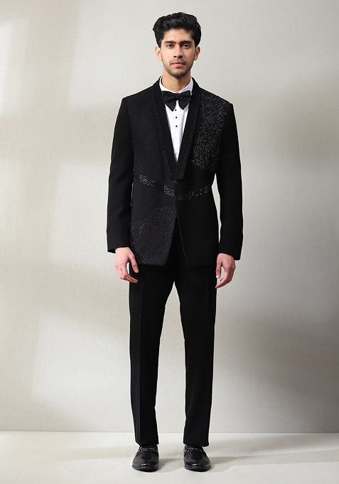 Black Imported Tuxedo For Men